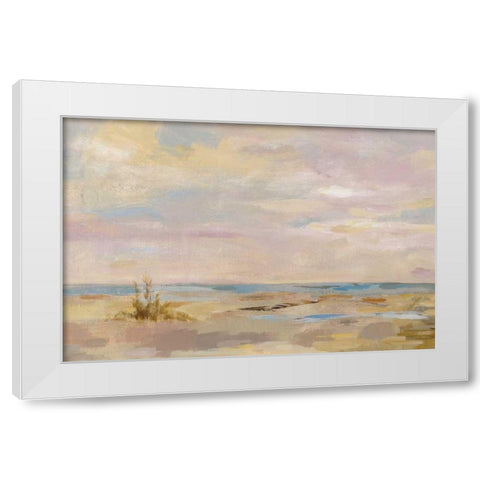 Dreamy Beach White Modern Wood Framed Art Print by Vassileva, Silvia