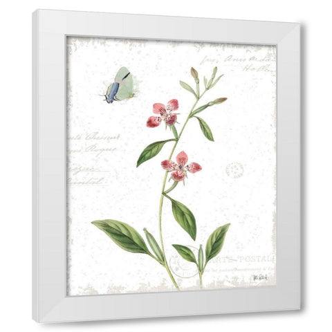 Spring Fields II White Modern Wood Framed Art Print by Pertiet, Katie