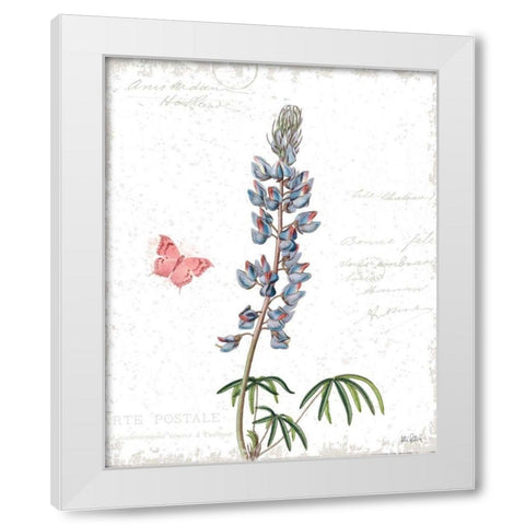 Spring Fields IV White Modern Wood Framed Art Print by Pertiet, Katie