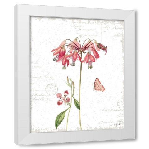 Spring Fields V White Modern Wood Framed Art Print by Pertiet, Katie