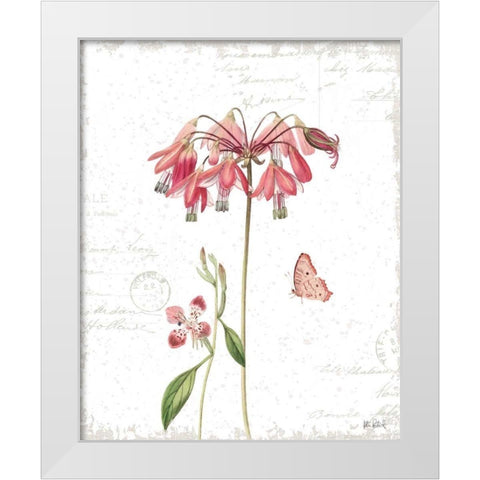 Spring Fields V White Modern Wood Framed Art Print by Pertiet, Katie