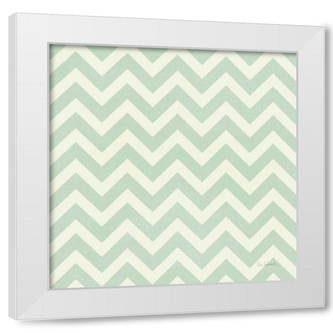 Love Office Pattern I White Modern Wood Framed Art Print by Schlabach, Sue