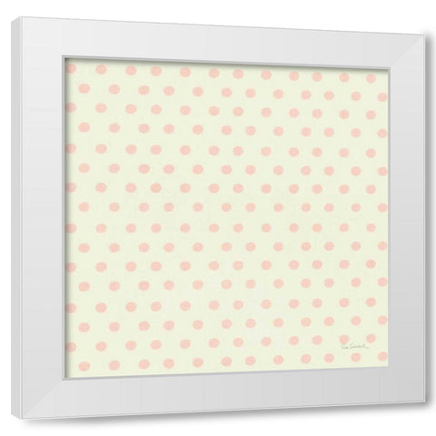 Love Office Pattern II White Modern Wood Framed Art Print by Schlabach, Sue