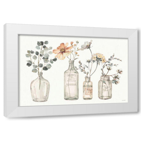 A Country Weekend VIII v2 Fall White Modern Wood Framed Art Print by Audit, Lisa