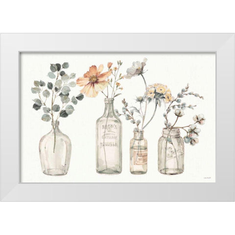 A Country Weekend VIII v2 Fall White Modern Wood Framed Art Print by Audit, Lisa