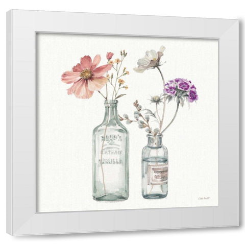 A Country Weekend X v2 with Purple White Modern Wood Framed Art Print by Audit, Lisa