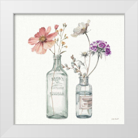 A Country Weekend X v2 with Purple White Modern Wood Framed Art Print by Audit, Lisa