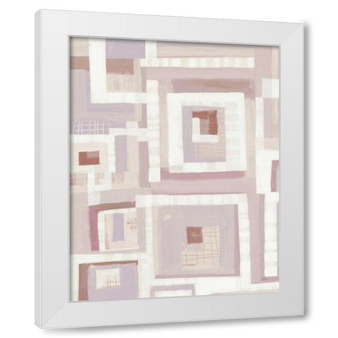 Harbor Windows VII Blush White Modern Wood Framed Art Print by Averinos, Melissa