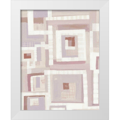 Harbor Windows VII Blush White Modern Wood Framed Art Print by Averinos, Melissa
