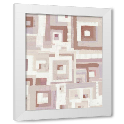 Harbor Windows VIII Blush White Modern Wood Framed Art Print by Averinos, Melissa