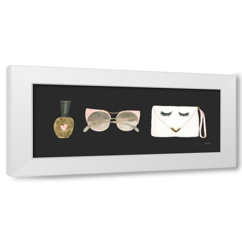 Boss Ladies X Black White Modern Wood Framed Art Print by Jackson, Jenaya