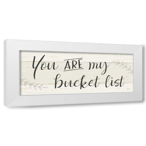 Simple Signs III White Modern Wood Framed Art Print by Aiken, Jess