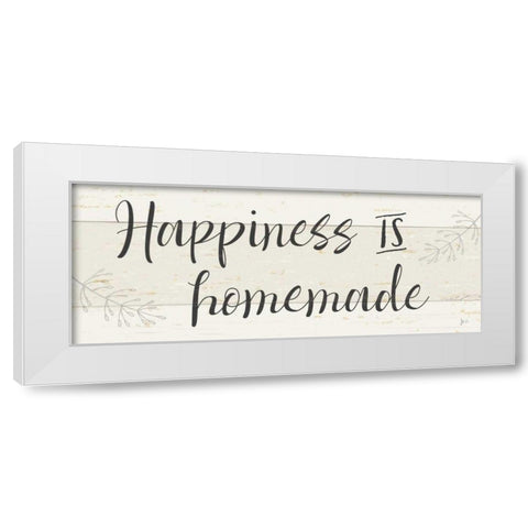 Simple Signs IV White Modern Wood Framed Art Print by Aiken, Jess