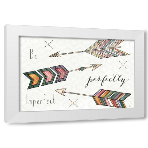 Spectrum I White Modern Wood Framed Art Print by Aiken, Jess