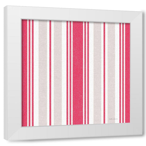 Farmhouse Pattern IIIA White Modern Wood Framed Art Print by Grove, Beth