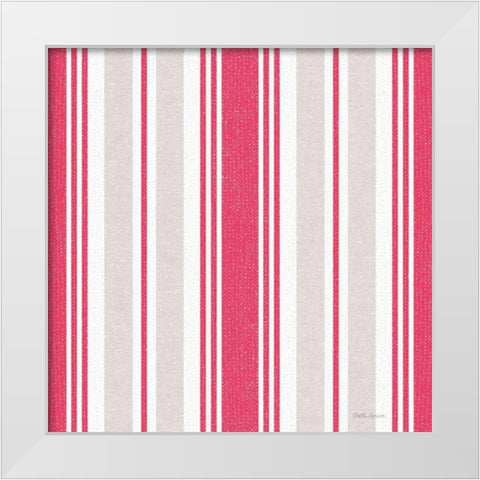 Farmhouse Pattern IIIA White Modern Wood Framed Art Print by Grove, Beth