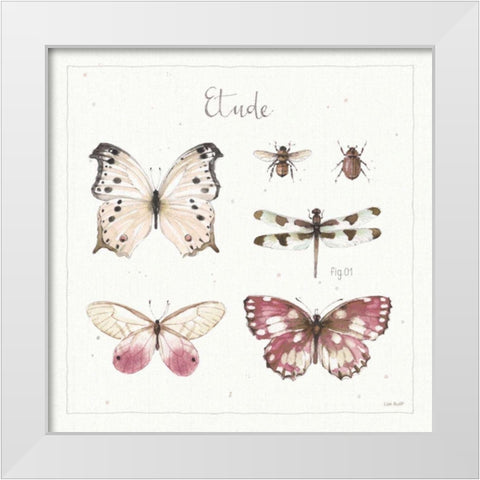 A Country Weekend XI Bright White Modern Wood Framed Art Print by Audit, Lisa