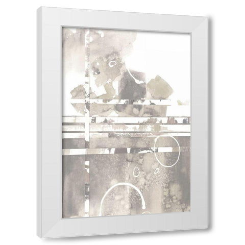 Inbound Traffic Neutral White Modern Wood Framed Art Print by Schick, Mike