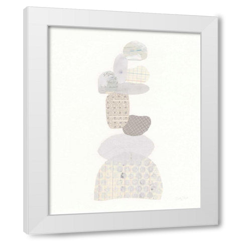 Whimsy I Neutral White Modern Wood Framed Art Print by Prahl, Courtney