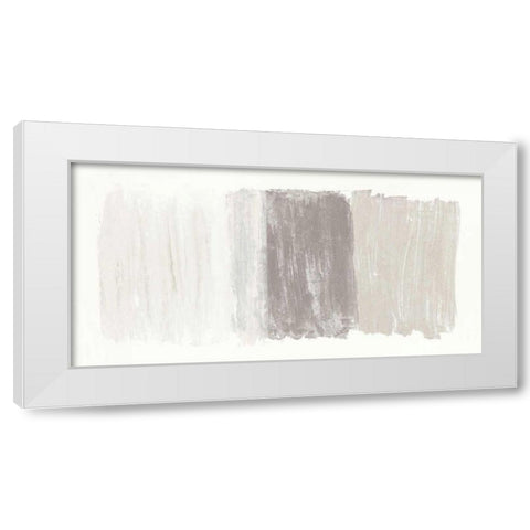 Horizon Neutral White Modern Wood Framed Art Print by Rhue, Piper