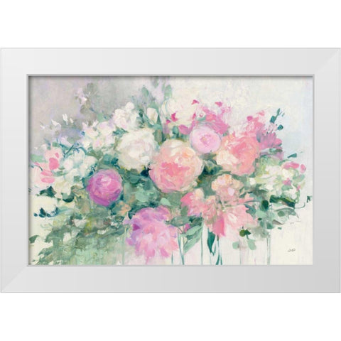 June Abundance I White Modern Wood Framed Art Print by Purinton, Julia