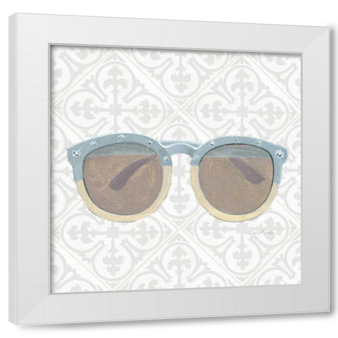 Must Have Fashion I Gray White White Modern Wood Framed Art Print by Adams, Emily