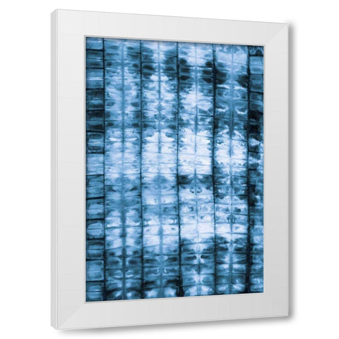 Kanari II Indigo White Modern Wood Framed Art Print by Averinos, Melissa