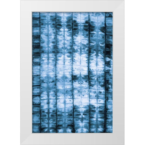 Kanari II Indigo White Modern Wood Framed Art Print by Averinos, Melissa