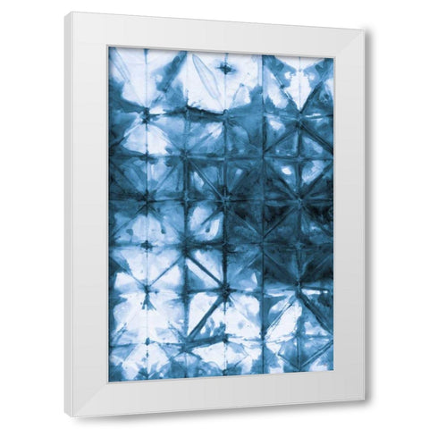 Kanari IV Indigo White Modern Wood Framed Art Print by Averinos, Melissa