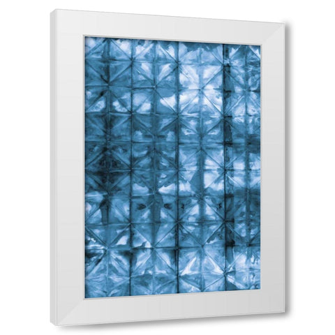 Kanari V Indigo White Modern Wood Framed Art Print by Averinos, Melissa