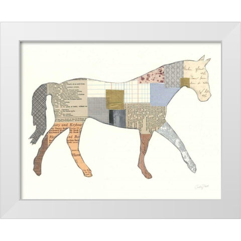 Farm Sweet Farm Element I White Modern Wood Framed Art Print by Prahl, Courtney