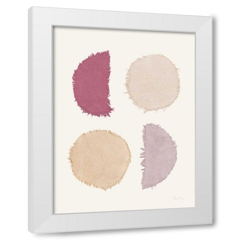 Mesa Designs IV White Modern Wood Framed Art Print by Rhue, Piper