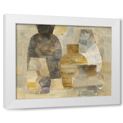 Farmhouse Still Life White Modern Wood Framed Art Print by Hristova, Albena