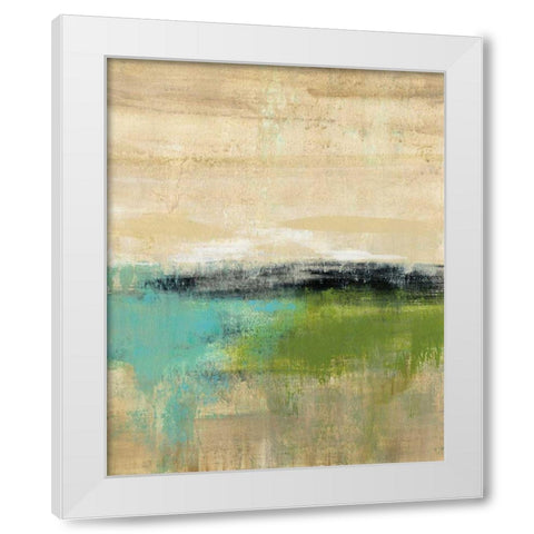 Spring Valley III White Modern Wood Framed Art Print by Vassileva, Silvia