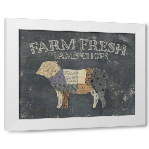 From the Butcher Elements 19 White Modern Wood Framed Art Print by Prahl, Courtney