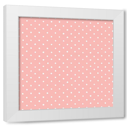 Baby Quilt Pattern 14 White Modern Wood Framed Art Print by Grove, Beth