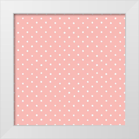 Baby Quilt Pattern 14 White Modern Wood Framed Art Print by Grove, Beth