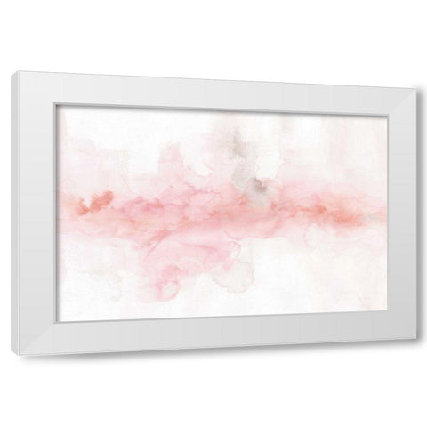 Rainbow Seeds Abstract Blush Gray Crop White Modern Wood Framed Art Print by Audit, Lisa