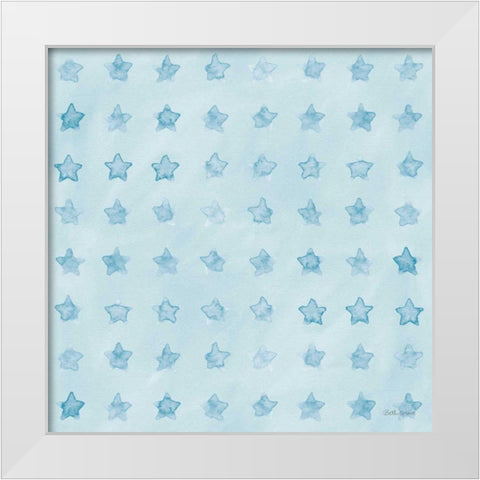 Coastal Baby Pattern I White Modern Wood Framed Art Print by Grove, Beth