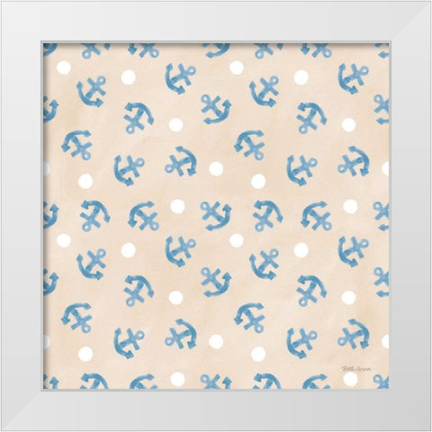 Coastal Baby Pattern XIX White Modern Wood Framed Art Print by Grove, Beth