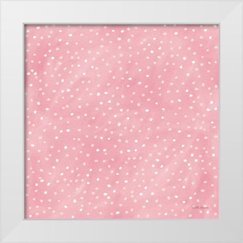 Coastal Baby Pattern X White Modern Wood Framed Art Print by Grove, Beth