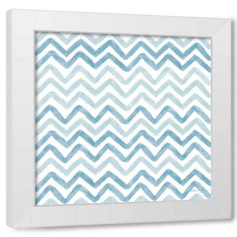 Coastal Baby Pattern XV White Modern Wood Framed Art Print by Grove, Beth