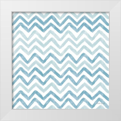 Coastal Baby Pattern XV White Modern Wood Framed Art Print by Grove, Beth