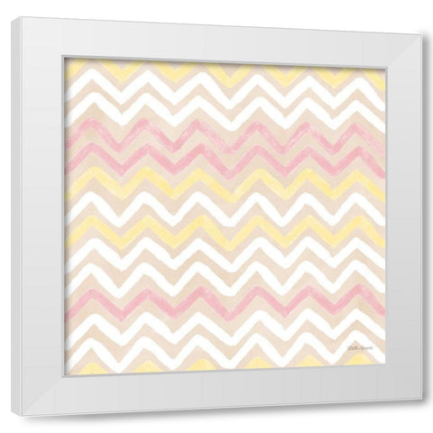 Coastal Baby Pattern XVI White Modern Wood Framed Art Print by Grove, Beth