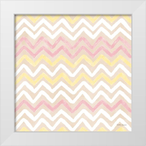 Coastal Baby Pattern XVI White Modern Wood Framed Art Print by Grove, Beth
