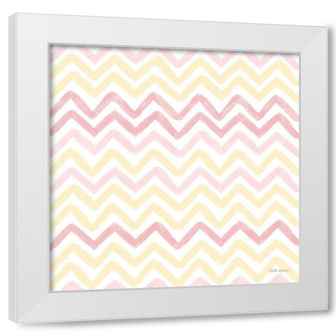 Coastal Baby Pattern XVII White Modern Wood Framed Art Print by Grove, Beth