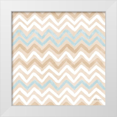 Coastal Baby Pattern XVIII White Modern Wood Framed Art Print by Grove, Beth