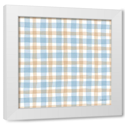 Coastal Baby Pattern XX White Modern Wood Framed Art Print by Grove, Beth