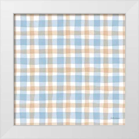 Coastal Baby Pattern XX White Modern Wood Framed Art Print by Grove, Beth
