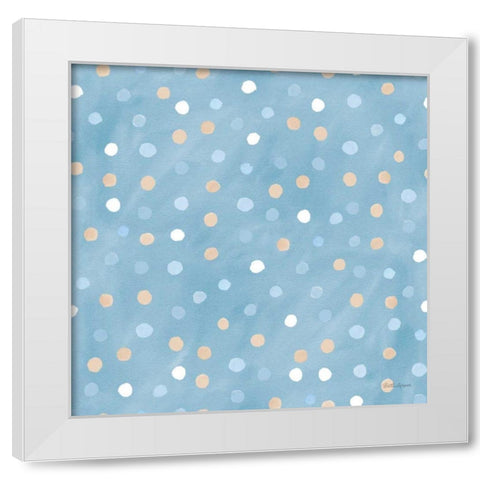 Coastal Baby Pattern XXVIII White Modern Wood Framed Art Print by Grove, Beth